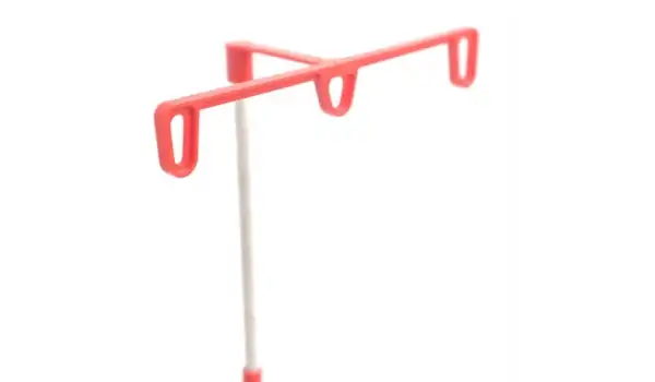 Ev Tipi Dikiş Makinesi Kırmızı Plastik Çardak Seti / TS-500