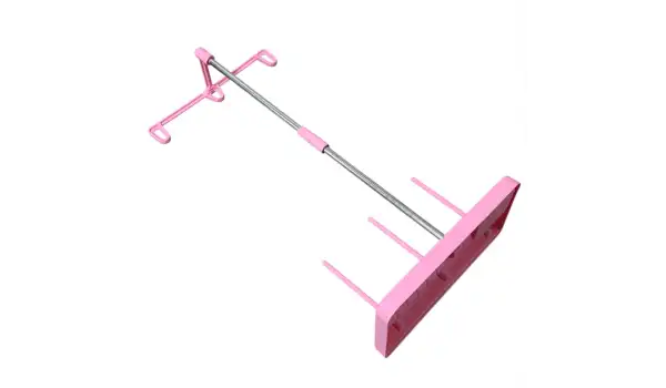 Ev Tipi Dikiş Makinesi Pembe Plastik Çardak Seti (Metal Borulu) / TS-500
