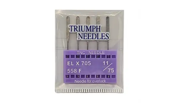 Ev Tipi Overlok Dikiş Makinesi İğnesi / Elx705  11/75 5Adet