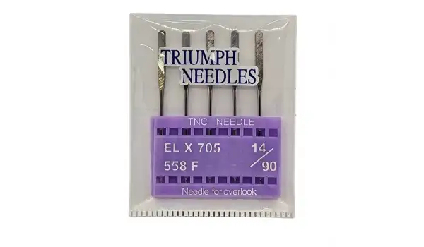 Ev Tipi Overlok Dikiş Makinesi İğnesi / Elx705  14/90 5Adet