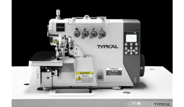 GN 7100 4/D3 4 İplik Elektrikli İp Kesicili Full Otomatik Overlok Makinesi