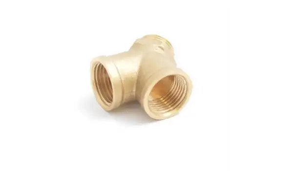 Hava Ayırıcı 2 Li Pirinç Çatal 1/2