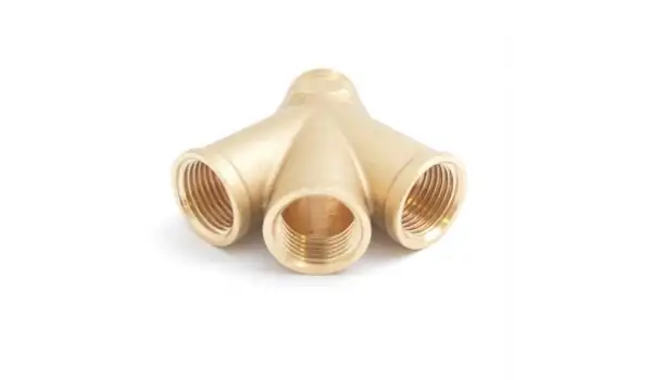 Hava Ayırıcı 3 Lü Pirinç Çatal 1/2