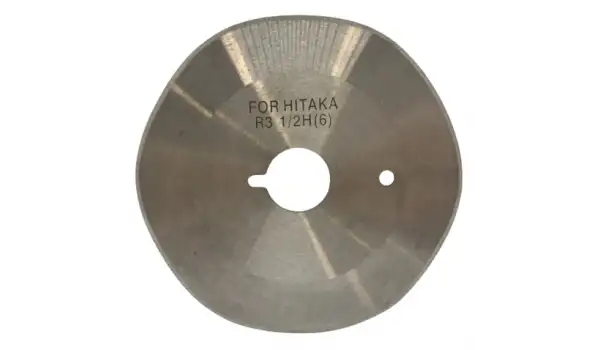 Hitaka Yuvarlak Kumaş Kesim Motor 6 Köşe Bıçak / R3 1/2H(6) (MB-90)