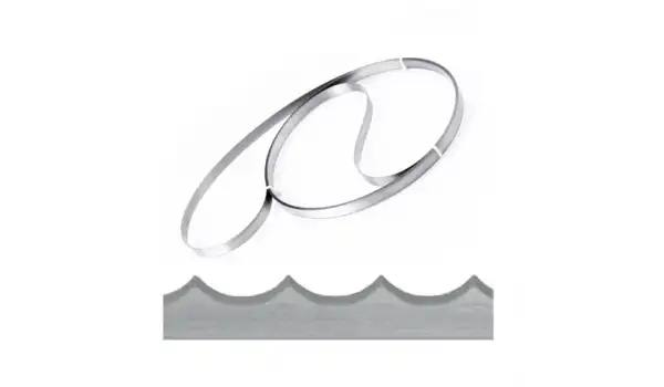 Hızar Makinesi Bıçağı Concave (Testere Uçlu) / 4100*10*0.45