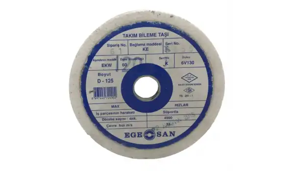 Hızar Makinesi Çanak Bileme(Zımpara) Taşı / D-125