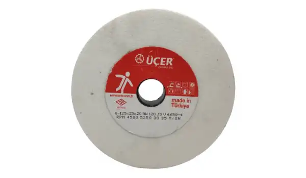 Hızar Makinesi İçi Çukur Bileme(Zımpara) Taşı 125X25X20-70X14