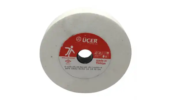 Hızar Makinesi İçi Çukur Bileme(Zımpara) Taşı 125X25X20-70X14