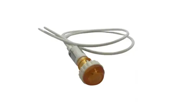 İplik Sarma Makinesi Tek Bobin Sinyal Lambası (Sarı) / MS-10S-26
