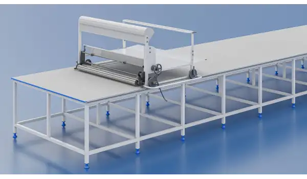 Kardesan 205Cm X 100Cm Altlı Üstü Suntalam Serim Masası ( Raylı )