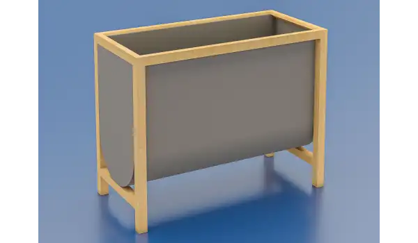 Kardesan Düz Makina Ön Teknesi Ahşap