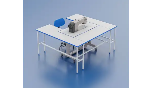 Kardesan Komple Makina Tezgahı Mdf Lam 181Cm X 150Cm Yük 76Cm