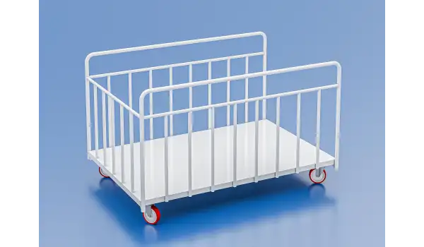 Kardesan Mal Taşıma Arabası ( Ağır Hizmet Tipi ) 100Cm X 150Cm Yük 25Cm