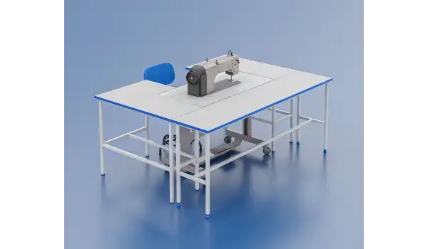 Kardesan Sağ Sol Ön Tezgah 130Cm X 180Cm Kalın Mavi Pvc