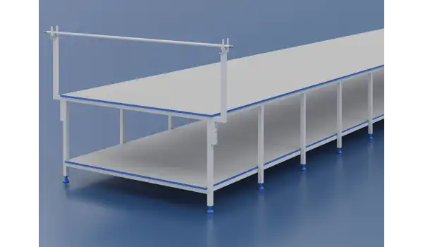 Kardesan Serim Masası 100Cm X 180 Üstü Mdf Lam Altı Suntalam