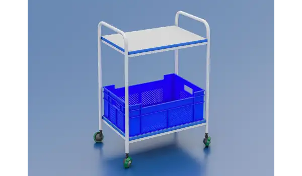 Kardesan Transport Araba Tek Sepetli 65Cm X 40Cm