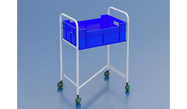 Kardesan Z Sehpa Tek Sepetli 60Cm X 40Cm