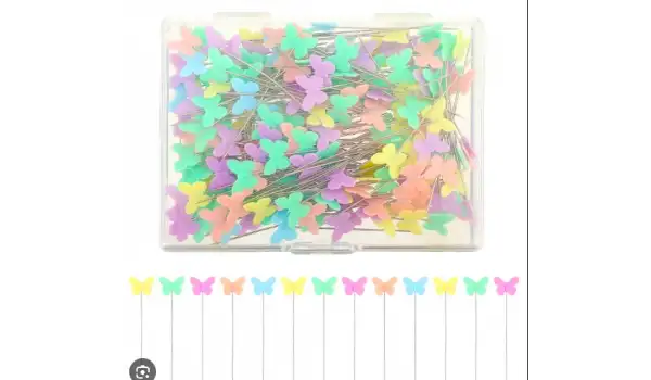 Kelebek Başlıklı Toplu İğne