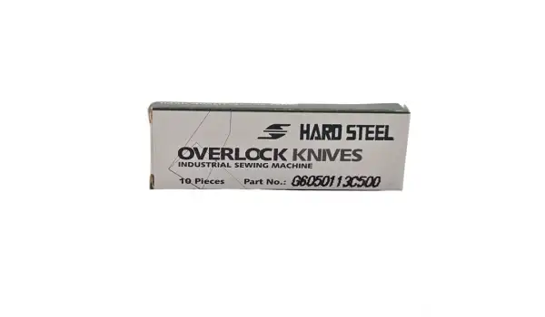 Kingtex Overlok Kot Üst Bıçak/ G6050113C500 10ADET