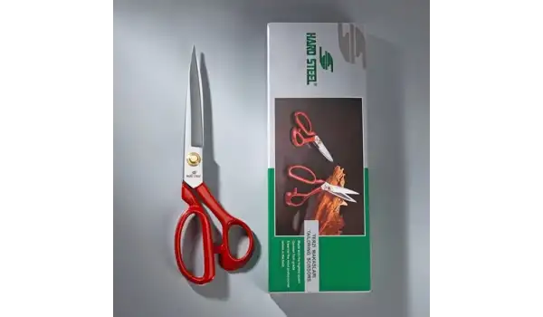 Kırmızı Saplı Paslanmaz Çelik Somunlu 12İnç Makas /  HS-1124 (12)