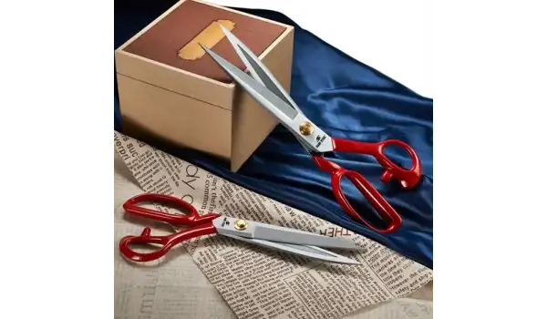 Kırmızı Saplı Paslanmaz Çelik Somunlu 8İnç Makas /  HS-1084 (8)