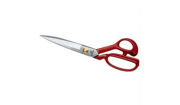 Kırmızı Saplı Paslanmaz Çelik Somunlu 9İnç Makas /  HS-1094 (9)