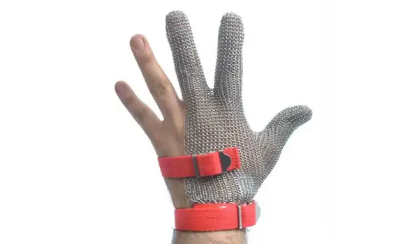 Koruyucu Çelik Eldiven 3 Parmak Medium / BMGLV-02M