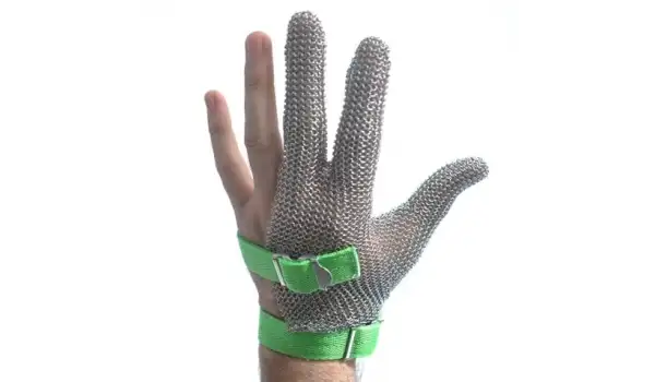 Koruyucu Çelik Eldiven 3 Parmak Xsmall / BMGLV-02XS