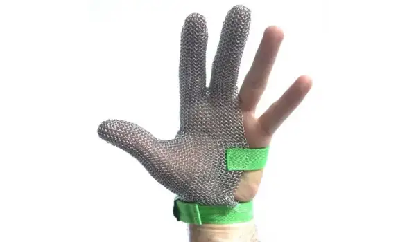 Koruyucu Çelik Eldiven 3 Parmak Xsmall / BMGLV-02XS