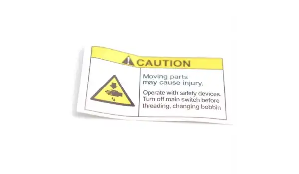 Makine Model Yapışkanlı Küçük Boy Etiket