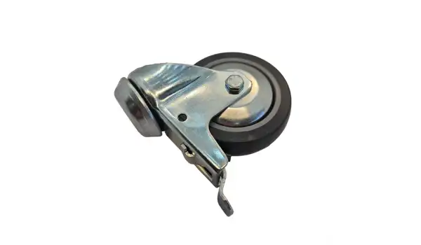 Makine Tekerleği Büyük Frenli Teker / 75X21 M10