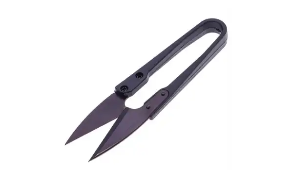 Metal Bakalit Yaylı İplik Temizleme Makası / TC-805B