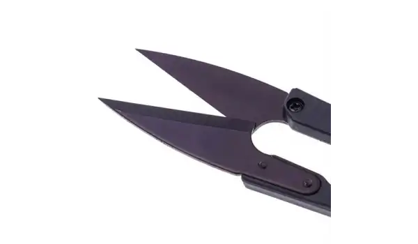 Metal Bakalit Yaylı İplik Temizleme Makası / TC-805B