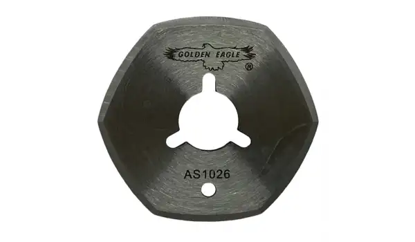 Mini Kumaş Kesim Motoru 6 Köşe Bıçak / AS1026