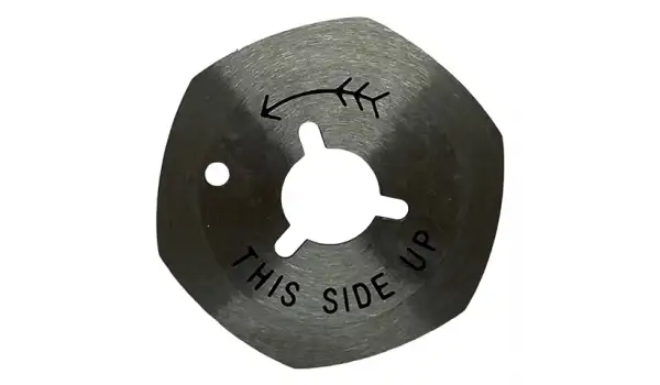 Mini Kumaş Kesim Motoru 6 Köşe Bıçak / AS1026