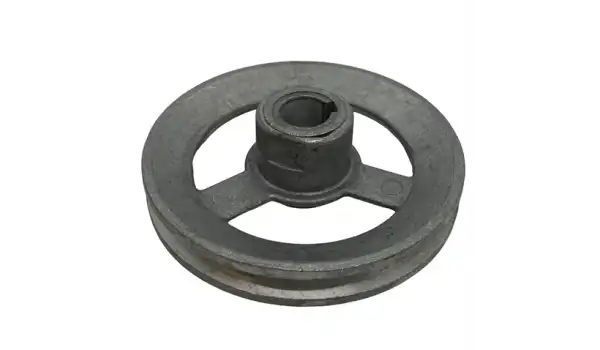 Motor Alüminyum Düz Kasnak / 100MM