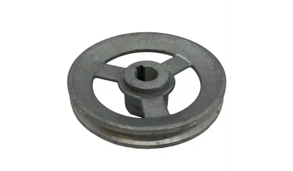 Motor Alüminyum Düz Kasnak / 100MM