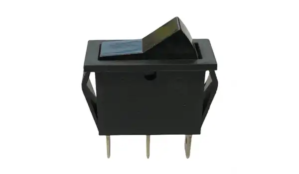 On-Off  İnce Anahtar (Siyah) / KCD1