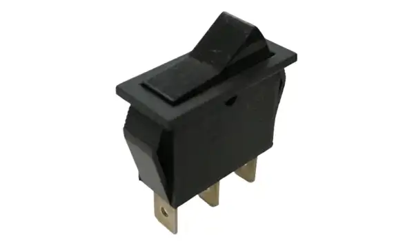 On-Off  İnce Anahtar (Siyah) / KCD1