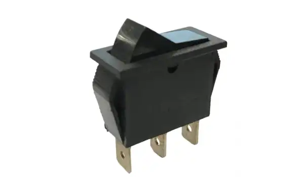 On-Off  İnce Anahtar (Siyah) / KCD1