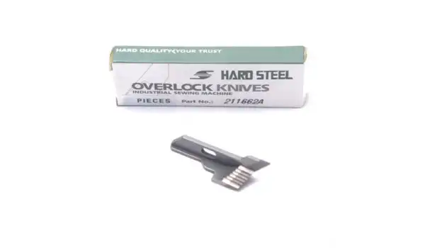 Pegasus Overlok EX Üst Köşeli Bıçak / 211662A 1 Adet