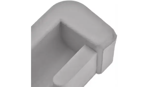 Düz Makine Şarnel Lastiği Beyaz / 143910-001 (229-26000)