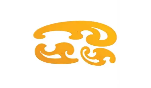 Pistole Modelist Cetvel Takımı 3 Parça / 028