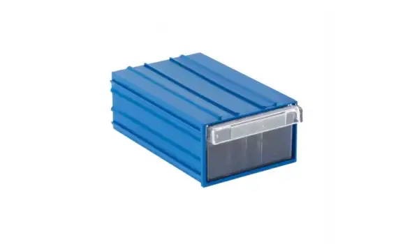 Plastik Çekmece Mavi Şeffaf 110X170x65mm / 105 25Adet