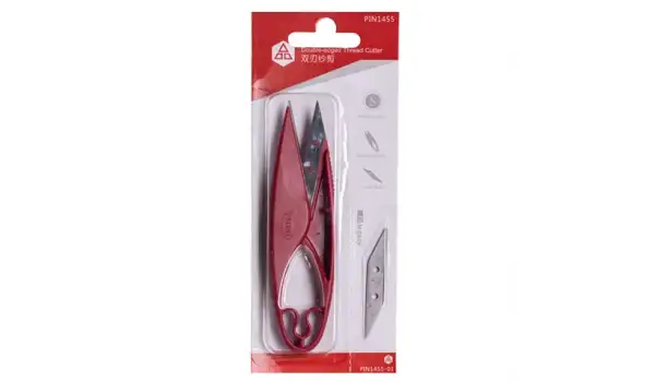 Plastik İplik Temizleme Makası (Yedek Bıçaklı) / PIN-1455