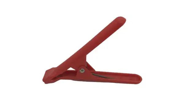 Plastik Küçük Pastal Maşası Kırmızı / CLMP-15