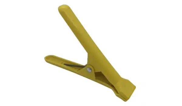 Plastik Küçük Pastal Maşası Sarı / CLMP-16