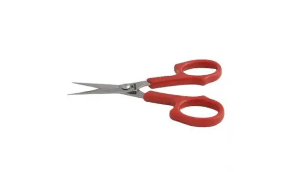 Plastik Saplı Düz Nakış Makası (5.12 - 130Mm) / HS-1553