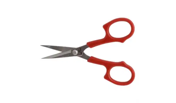 Plastik Saplı Eğri Nakış Makası (5.12 - 130Mm) / HS-1553