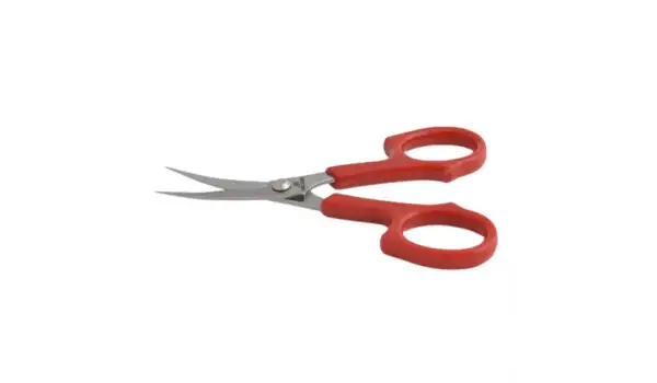 Plastik Saplı Eğri Nakış Makası (5.12 - 130Mm) / HS-1553